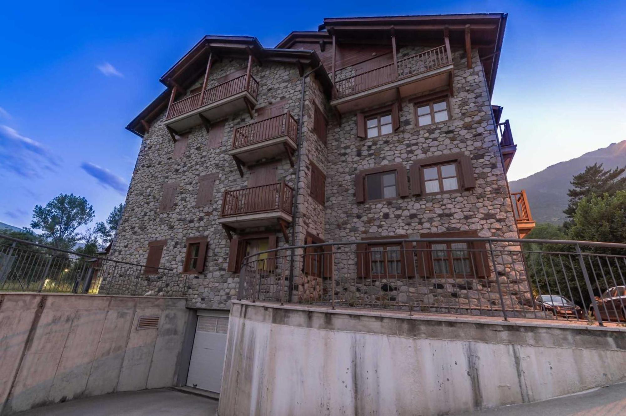 Loira Casa Sanchines Duplex De Lujo En Benasque Appartement Buitenkant foto