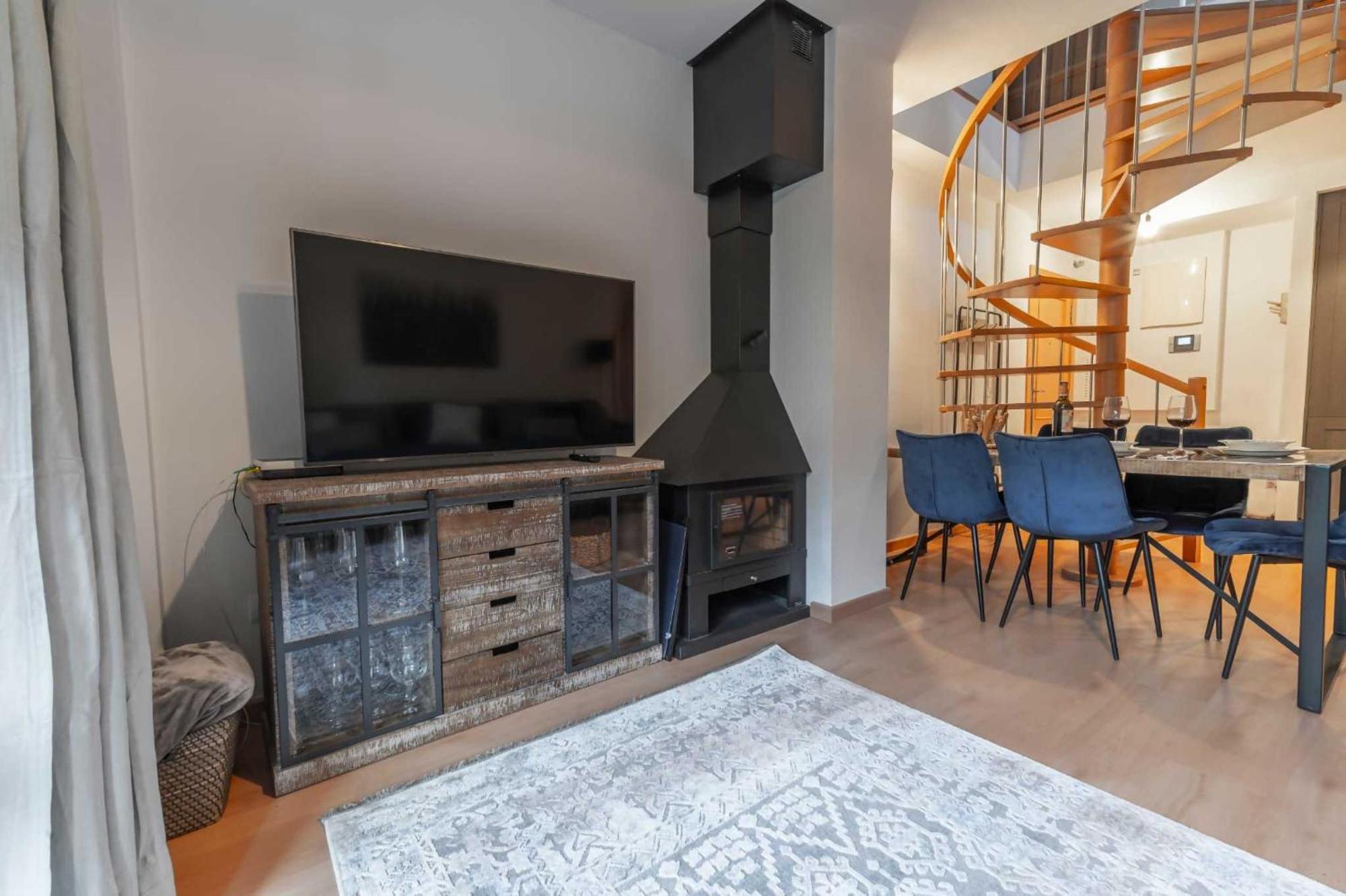 Loira Casa Sanchines Duplex De Lujo En Benasque Appartement Buitenkant foto